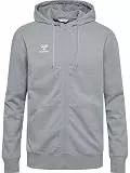 hummel GO 2.0 Kapuzenjacke grau, L Herren