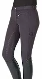 PFIFF 102235 Damen Reithose -Yasmin- mit Silikon-Grip Besatz, Anthrazit 42