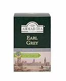 Ahmad Tea - Earl Grey - Schwarzer Assam & Ceylon Tee mit Bergamotte - Größere Teeblätter, Lose - 500g