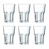 Arcoroc ARC J2602 Granity Longdrinkglas, 420ml, Glas, transparent, 6 Stück