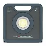 Scangrip NOVA 6 C Plus R, LED-Arbeitsleuchte, robust und wiederaufladbar, widerstandsfähig und tragbar, 6000 Lumen
