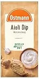Ostmann Gewürze – Aioli Dip, aromatische Gewürzmischung für leckere Dips und Soßen zu Snacks, Chips, Brot, Fleisch, Gemüse und vielem mehr, 10 g