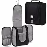 BOACAY Kulturbeutel für Damen, Herren, Kinder, Kulturtasche mit Henkel, Reise Kosmetiktasche zum Aufhängen, Schminktasche, Waschtasche, Waschbeutel