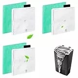 Alrens CF2 Aquariumfilter für Interpet Filter und Love Fish Filter, passend für Interpet Filterschwamm, Ersatzpackung, Drei-Monats-Service-Set, Aquarium-Filterzubehör, 4 Stück