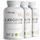 L-Arginin + L-Citrullin-Malat Kapseln 1080x - optimal hochdosiert mit 6000 mg pro Tag aus L-Arginin (2400 mg) + L-Citrullin-Malat (3600 mg) - laborgeprüft mit Zertifikat - vegan