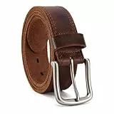 YOORAN Gürtel Herren, Handgefertigter Anzug LedergüRtel, FreizeitgüRtel, Verstellbar