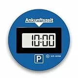 Needit elektronische Parkscheibe Park Lite One I automatische Parkscheibe elektrisch mit Zulassung vom Kraftfahrt-Bundesamt I Digitale Parkuhr mit 2 Displays I funktionell, langlebig & zuverlässig