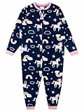 Harry Bear Mädchen Onesie Einhorn Blau 116