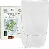 OwnGrown Pflanzenschutz Winter: 2X Winterschutz für Pflanzen – Atmungsaktive, lichtdurchlässige Schutzhülle für Pflanzen im Winter – Winterschutz für Kübelpflanzen – Frostschutz Pflanzen