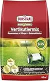 Substral Vertikutiermix, 4 kg Sack für 133 m², Rasenreparatur-Mischung aus Rasensamen, Rasendünger und Bodenaktivator