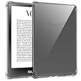 TQQ Kindle Hülle 6 Zoll All-New (11. Generation erscheint 2024 und 2022)-Ultraweiche, Flexible, Transparente TPU-Haut-Schutz für Amazon Kindle-Clear mit E-Reader