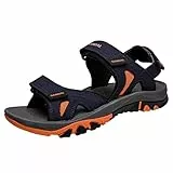 Orthopädische Sandalen Herren, Herren Sandalen Leder Strand Sommer Pantoletten Outdoor Sport Sommerschuhe Bequeme Trekkingsandalen Lässige Wanderschuhe Sportsandalen Freizeit Outdoorsandalen