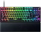 Razer Huntsman V3 Pro Tenkeyless - Analoge optische TKL E-Sport PC Gaming-Tastatur ohne Ziffernblock - Snap Tap - Rapid Trigger - Digitaler Drehregler & Steuerungstaste - QWERTZ DE-Layout | Schwarz