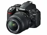 Nikon D3100 SLR-Digitalkamera (14 Megapixel, Live View, Full-HD-Videofunktion) Kit inkl. AF-S DX 18-55 VR Objektiv schwarz