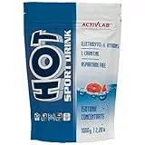 Activlab Isotonisches Getränkepulver 1000 g - mit Elektrolyten Kohlenhydraten Vitaminen - Über 80 Portionen - Getränk für Hydration - Hot Sport Drink Grapefruit