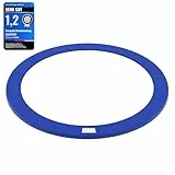 SONGMICS Trampolin-Schutzkissen, Ersatz-Sicherheitskissen, Durchmesser 427 cm, Breite 30 cm, UV-beständig, reißfest, Randschutz, Blau STP14FTV1