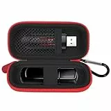 USB Stick Aufbewahrung Tasche kompatibel mit SanDisk/für Samsung/für PNY Flash-Laufwerk, Memory Stick Thumb Drive Datenspeicher Tasche, 16/32/128GB Elektronisches Zubehör Organizer Halter (Rot)