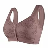 Bustier Damen Push Up Große Brüste BH mit Vorderverschluss Sport Ohne Bügel Seamless Yoga Neckholder Nahtlos Set Schweißeinlagen Stillschal Gxoulrra Wmbra Spitze