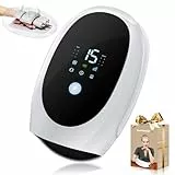 Elektrisches Handmassagegerät, Wireless Handmassagegerät mit Wärme, Finger-Massagegerät mit 3 Luftkompression-Modi und 3 Stufen der Einstellbaren Stärke, Geschenke für Frauen und Männer