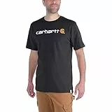 Carhartt Core Logo T-Shirt S/S - T-Shirt, Schwarz, XL