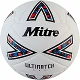 Mitre Ultimatch Fußball | verbesserte Ballkontrolle | äußerst strapazierfähig | noch mehr Präzision | Ball Fußball