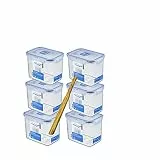 Lock & Lock Frischhaltedosen Set 6-teilig HPL 812 je 1,0 Liter