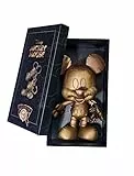 Simba 6315870313 - Disney Bronze Mickey Mouse, Sammler Plüschtier in Geschenkbox, Nr. 4 der Kollektion von 12, Amazon Exclusiv, 35cm Plüschfigur, Sammlerstück, ab den ersten Lebensmonaten geeignet