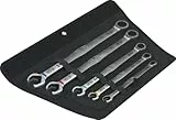Wera 05020380001 6007 Joker 5 Set 1 Maul-Ringratschenschlüssel-Satz, 5-teilig