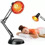 Cozion In Frarotlampe Wärmelampe 150 Watt Rotlichtlampe In-frarotlicht Heimgebrauch In frarotlicht-Rotlicht-Wärmelampen Temperatur Einstellbar In Frarotlichtlampe