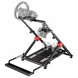 OPLITE Wheel stand GT PRO - Universalhalterung für Lenkrad Force -Feedback, Kettenradgarnitur und Getriebe, kompatibel mit allen Logitech-, Thrustmaster- und Fanatec-Produkten