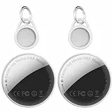 DDHTSAL Smart Tracker Tag - 2 Stück Schlüsselfinder Kompatibel mit Google Mein Gerät Finden APP (Nur Android), IP68 Wasserdicht, 100 dB Lautstärke, Key Finder für Gepäck/Taschen/Koffer/Brieftasche