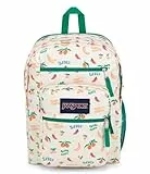 JanSport Big Student Großer Rucksack, 15 inch -Laptopfach, Five A Day Cream (Mehrfarbig)