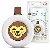 nomo MOSQUITO Anti Mücken Clip • Rein pflanzlicher Mückenschutz für Baby & Kinder • Insektenschutz Clip gegen Mücken, Moskito & Insekten • 30 Tage Wirkung • BPA-frei & ohne DEET