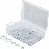 BGS Diy 88133 | Unterlegscheiben-Sortiment | Ø 4-12 mm (Innendurchmesser) | 130-tlg.
