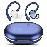 Bluetooth Kopfhörer Sport, 2025 in Ear Kopfhörer Kabellos Bluetooth 5.4 mit 4 HD Mikrofon, IPX7 Wasserdicht Headphones mit 68H Ladekoffer LED Anzeige,Tiefer Bass Ohrhörer für Arbeit und Studium