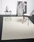Mia's Teppiche 'Emma Wohnzimmer Teppich, Kurzflor, 200x290 cm, Creme