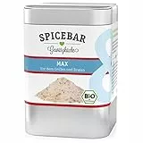 Spicebar Max, gewürzte Salzmischung vor dem Grillen, Bio (150g)