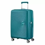 American Tourister Soundbox - Spinner M Erweiterbar Koffer, 67 cm, 71.5/81 L, Grün (Jade Green)