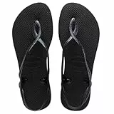 Havaianas – Luna, bequeme, stilvolle und funktionale Sandalen, sicherer Halt am Knöchel, geflochtene Riemen und rutschfeste Sohle, Damen