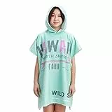 HOMELEVEL Kinder und Baby Badeponcho - Poncho Handtuch für Strand Schwimmbad - Surfponcho mit Kapuze - Bademantel für Babys Jungen und Mädchen