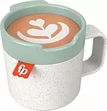 Fisher-Price HGB86 - Rasselnder Beißring Kaffee Latte, Babyrassel und Beißhilfe in Kaffeebecher-Form, Babyspielzeug für Babys ab 3 Monaten