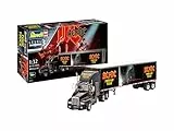 Revell Modellbausatz AC/DC Tour Truck & Trailer Power Up | Spezialdesign Jubiläumstour 2024 | Maßstabsgetreu inkl. Chromteile, Kleber und Pinsel