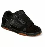 DC Shoes Herren Stag Schuh, Black Gum, 44 EU