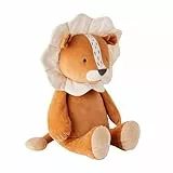 Noukie's - Schmusetuch für Kinder - Kleines Plüschtier Babou - Schmusetuch aus Bio-Baumwolle - Kindgerechte Größe (25 cm)