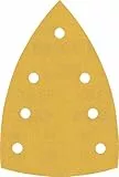 Bosch Accessories 10x Schleifpapier Expert C470 mit 7 Löchern (für Hartholz, Farbe auf Holz, 100x150 mm, Körnung 320, Zubehör Multischleifer)