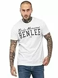 BENLEE Herren T-Shirt Normale Passform Logo White L