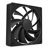 NZXT F120Q | 120 mm Quiet Airflow PC-Gehäuselüfter | Ansaug- oder Abluftbetrieb | Abgeschrägter Rahmen für einen konzentrierten Luftstrom | Hydrodynamische Gleitlager | Leise | PWM-Steuerung | Schwarz