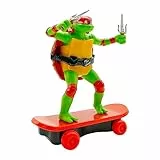 Teenage Mutant Ninja Turtles | Raphael Mutant Mayhem Skate Spielzeug | TMNT Actionfiguren Sewer Shredders, Geschenkspielzeug, Alter 3+