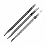 Target Darts Swiss Points, Nano Swiss Point Dartspitzen (3er Pack Spitzen) 30MM, Schwarz | Wechsel Dartspitzen, Profi Dart Zubehör