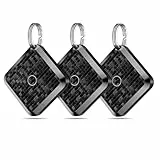 Smart Tag Schlüssel Tracker Kompatibel mit Apple Wo ist? APP (nur iOS), SmartFinder für Koffer/Rucksäcke/Pässe, IP67 Wasserdicht, Lauter Signalton, Gepäckfinder, Schlüsselfinder, 3er Pack